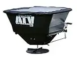 Buyers Products ATVS100 ATV All-Purpose Broadcast Spreader 100 lbs. Capacity with Rain Cover, Black
