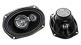 CERWIN Vega XED693 6" x 9" 350W Max / 45W RMS 3-Way Coaxial Speaker w/ 0.75” Balanced Metal Dome CV Tweeter Set …