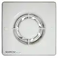 Manrose QF100H 4-inch Quiet Extractor Fan with Integral Humidistat and Timer