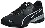 PUMA Tazon 6, Zapato de Entrenamiento Cruzado Hombre, First Mile Negro Plata, 39 EU