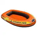 INTEX Bateau Explorer Pro 50 sans Rames, Orange, 137 x 85 x 23 cm