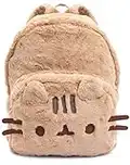 Pusheen Sac à dos pour adultes adolescents 3D chat beige rucksack moelleux 16" taille unique