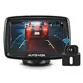 AUTO-VOX CS-2 Digital Wireless Reversing Camera kit, Stable Signal Rear Camera, Super Night Vision Backup Camera and 4.3" Rear View Monitor for Vans,Trucks,Camping Cars,RVs