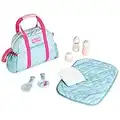 Theo Klein 1746 Baby Coralie - Changing Bag I Baby doll bag with accessories I Toy for children from 3 years