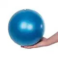 Fresion Gymnastikball Pilates Ball Kleine Übung Ball, 25cm Dicker Anti-Burst, Softball, Weich, Fitness Ball für Yoga,Heim, Büro,Sitzball, Blau