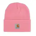 Carhartt unisex child Acrylic Watch Cold Weather Hat, Pink Lemonade, 2-4T US