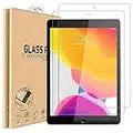 [2 Pack] Screen Protector iPad 10.2 Inch, iPad 2020/ 2021 [A2428, A2429, A2270, A2430], iPad 10.2" iPad 2019 A2197, A2200, A2198 Tempered Glass iPad 9/8/7 Screen Protector 10.2 inch 2021 A2603,A2604