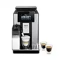 De'Longhi Perfetto Primadonna Soul ECAM612.55.SB Cafetera Superautomática Café y Cappuccino con Sistema de Leche LatteCrema, Tecnología Bean to Cup, 18 Bebidas, App Control