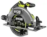 RYOBI ONE+ HP 18V Brushless Cordless 7-1/4 in. Circular Saw (Tool Only) PBLCS300B