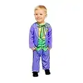 amscan 9907671 - Costume ufficiale Warner Bros. con licenza per fumetti Joker, per bambini (2-3 anni), viola, verde