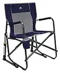 GCI Outdoor Camping Chair, Freestyle Rocker, Indigo Royal Blue