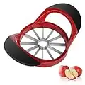 Supercenter Apple Cutter, Apple Corer and Slicer - Stainless Steel Apple Corer - 4.72 Inch Apple Slicer Tool with 12 Super Sharp Blades, lightweight Apple Slicer and Corer with Anti-slip Handle
