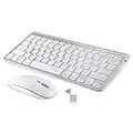 Wireless Keyboard and Mouse Compatible with iMac MacBook Windows Computer and Android Tablets