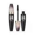 4D Silk Fiber Lash Mascara, Waterproof Long Lasting Mascara Black Volume and Length Natural, Lengthening Thickening Softer Fuller Lashes, Smudge-Proof Eyelash Primer Brush (1pcs)