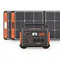 Jackery Solar Generator 1000, 1002Wh Capacity with 2xSolarSaga 100W Solar Panels, 3x1000W AC Outlets, Portable Power Station Ideal for Home Backup, Emergency, RV Outdoor Camping