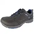 Allrounder by Mephisto Men's Caletto Tex Sneaker Black Rubber/Anthracite Waxy Size 8 M