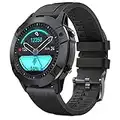 CUBOT Montre Connectée Homme, Etanche 5ATM Smartwatch 450 mAh 1,28 Pouces Écran Tactile Tracker Sports Montre Intelligente Bluetooth 5.0 Moniteur de Sommeil pour iOS Android