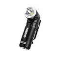 NEBO SWYVEL 1000 Lumen USB Wireless Rechargeable Aluminum Flashlight: Compact 90 Degree Rotating Swivel Head Work Light; 5 Light Modes; Pocket Clip Magnetic Base for Hands-Free Lighting -Black