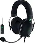 Razer BlackShark V2 - Casque Gaming Esports Premium (Haut-parleurs Tripource 50mm, Microphone HyperClear Cardioïde, Réduction Passive du Bruit, Son Spatial THX) Noir