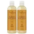 Shea Moisture Body Wash, Raw Shea Butter Hydrating Body Wash, Body Skin Care with Coconut Oil and Vitamin E, Pack of 2 -13 Fl Oz Ea