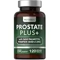 Prostate Supplement for Men | 120 Vegan Tablets | Complex Formula with Saw Palmetto, Pumpkin Seed, Zinc & Nettle Leaf | by Horbaach