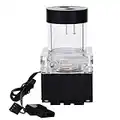 Pompe à eau d'ordinateur 800L/H 4 mètres tête de pompe Dissipation rapide de la chaleur pompe à eau d'ordinateur pour système de refroidissement par eau Pc(noir-17cm)