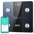 eufy Smart Scale C1 with Bluetooth, Body Fat Scale, Wireless Digital Bathroom Scale, 12 Measurements, Weight/Body Fat/BMI, Fitness Body Composition Analysis, Black, lbs/kg.