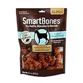 SmartBones Mini Chews With Real Peanut Butter 32 Count, Rawhide-Free Chews For Dogs