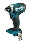 Makita Atornillador de impacto inalámbrico 18 V/5 Ah, con 1 batería y sin cargador, dtd152rtj, DTD152Y1J 0 wattsW, 18 voltsV