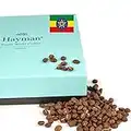 100% Café Yirgacheffe de Etiopía - Café de grano tostado - Nivel de tueste: medio | 1x paquete con 340g/12oz