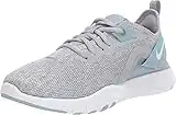 Nike Women's Flex Trainer 9 Cross, Wolf Grey/Pure Platinum-Ocean Cube-White, 8 Regular US