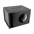 Skar Audio AR1X8V Singolo 8 "Universal Fit Armor Coated Ported Subwoofer Box con porta Kerf