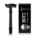 Boti Butterfly Safety Razor Men’s Shaving Traditional Professional Razor –Razor for Men Gift with Included