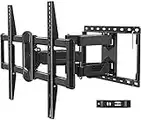 Mounting Dream UL Listed TV Wall Mount for Most 42-84 Inch TV, Full Motion TV Mount with Swivel and Tilt, TV Bracket with Articulating Dual Arms, Fits 16inch Studs, Max VESA 600X400 mm, 100 lbs,MD2617
