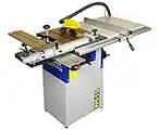 Charnwood W619 Cast Iron Table Saw C/W Sliding Carriage & Extension Tables 24V0