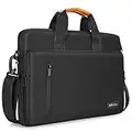 KIZUNA Laptop Bag Case 17 Inch Shoulder Sleeve Briefcase Handbag For LG gram 17 / Dell G7 /17.3" HP ProBook 470/17.3" Lenovo Ideapad700/Y700/DELL Precision 7710/Predator PH717-71-746,Black