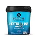 Bodylab24 L-Citrulline Malate 500g, 5g L-Citrulline Malate por dosis diaria, fórmula de malato de citrulina en una proporción de 2:1, perfecta para entrenamientos de alta intensidad, polvo sin sabor