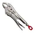 Milwaukee 48 22 3607 7-Inch/170 mm Max Bite Curved Jaw Locking Plier - Silver