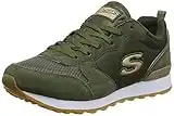 Skechers Originals OG 85 Golden Girl, Zapatillas Mujer, Verde Green Olive, 39 EU