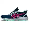 ASICS Women's Gel-Venture 8 Running Shoes, 7.5, MAKO Blue/Pink GLO