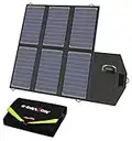 X-DRAGON 40W Portable Foldable Solar Panel Charger (5V USB with SolarIQ + 18V DC) Waterproof Solar Panel for Laptop, Tablet, Cellphone, Notebooks, Laptops, Camping, Hiking, Travel