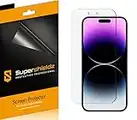 (6 Pack) Supershieldz Designed for iPhone 14 Pro Max (6.7 inch) Screen Protector, High Definition Clear Shield (PET)