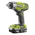 Ryobi Atornillador de Impacto de 18Vcon 3 Velocidades. Inalámbrico sin Batería.