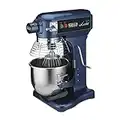 Waring Commercial WSM10L 10 qt Countertop Planetary Mixer 3/4 hp, 120v, 450W, 5-15 Phase Plug, Blue