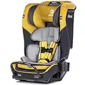 Diono Radian 3QX 4-in-1 Rear & Forward Facing Convertible Car Seat, Safe+ Engineering 3 Stage Infant Protection, 10 Years 1 Car Seat, Ultimate Protection, Slim Fit 3 Across, Yellow Mineral