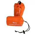 TOOGOO 2-Pack Emergency Sleeping Bag Thermal Waterproof Survival Blanket for Outdoor Camping Hiking