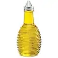 TableCraft Beehive Glass Oil & Vinegar Dispenser 6oz / 170ml | Oil Bottle, Vinegar Bottle