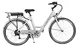 Vitesse Advance Lightweight Electric Bike For Adults, 60 Miles Range, 7 Speed Shimano Gears With 250w Rear Motor For A Smooth Comfortable Ride, 18” Frame and 26" Wheels