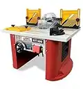 LUMBER JACK Router Table with Built In Motor Bench Top 240V Electric Routing for Woodworking 1/2" & 1/4" Collets Included