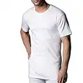 Abanderado Termal algodón Invierno C/Redondo Camiseta térmica, Blanco (Blanco 001), Large (Tamaño del Fabricante:L/52) para Hombre